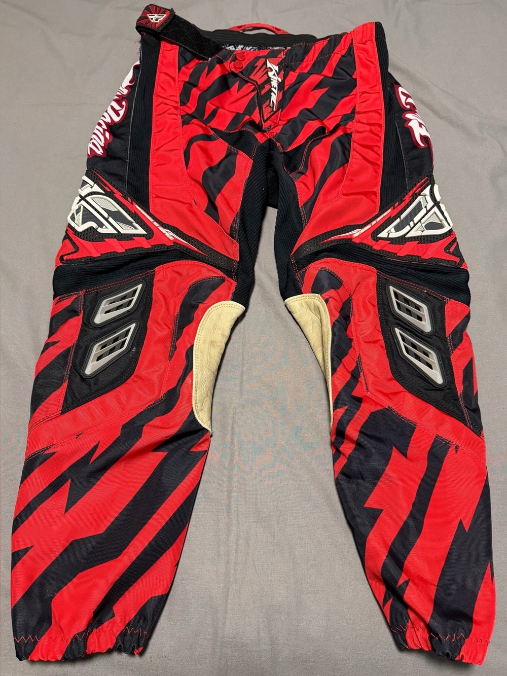 Fly Racing Kinetic Tech Multi Colored Pants Motorcycle Motocross Men’s Size 32